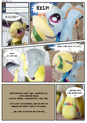 Size: 3113x4433 | Tagged: safe, artist:marcoon1305, daring do, rainbow dash, g4, ask, blog, irl, photo, plushie, tumblr