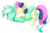 Size: 4500x2949 | Tagged: safe, artist:scarlet-spectrum, bon bon, lyra heartstrings, sweetie drops, earth pony, pony, g4, adorabon, cuddling, cute, duo, happy, lyrabetes, simple background, snuggling, transparent background