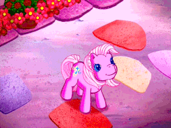 Size: 640x480 | Tagged: safe, screencap, pinkie pie (g3), g3, positively pink, animated, female, solo, wind