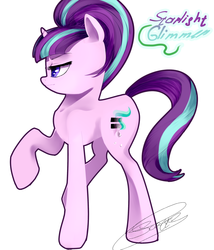 Size: 1024x1196 | Tagged: safe, artist:supersckatte678, starlight glimmer, g4, my little pony: friendship is magic, the cutie map, female, solo