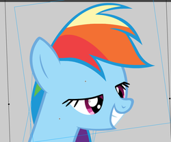 Size: 785x652 | Tagged: safe, artist:themightyshizam, rainbow dash, g4, adobe flash, female, solo, vector