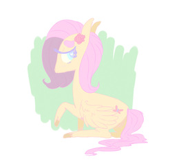 Size: 1280x1233 | Tagged: safe, artist:burrburro, fluttershy, g4, female, solo