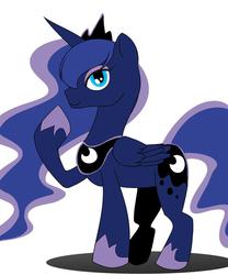 Size: 1000x1200 | Tagged: safe, artist:tyaramu, princess luna, g4, female, solo