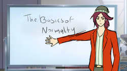 Size: 1280x720 | Tagged: safe, normal norman, equestria girls, g4, background human, whiteboard