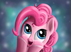 Size: 1890x1383 | Tagged: safe, artist:dodgeths, pinkie pie, g4, cute, female, smiling, solo