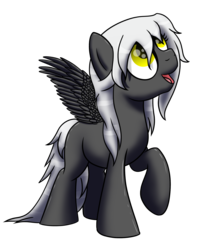 Size: 1899x2382 | Tagged: safe, artist:tsand106, oc, oc only, oc:captain white, pony, blank flank, solo