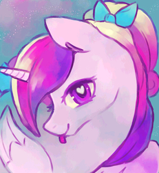 Size: 1200x1300 | Tagged: safe, artist:staticdragon1, princess cadance, g4, :p, female, heart eyes, solo, teen princess cadance, wingding eyes, younger