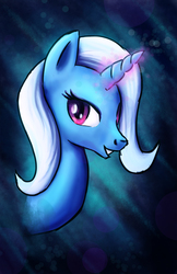 Size: 1294x2000 | Tagged: safe, artist:fox-moonglow, trixie, pony, unicorn, g4, female, mare, solo