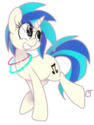 Size: 3000x4000 | Tagged: safe, artist:shinypikachu25, dj pon-3, vinyl scratch, g4, female, glowstick, simple background, solo, transparent background