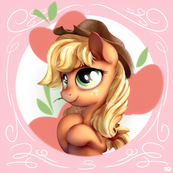 Size: 1200x1200 | Tagged: safe, artist:bobdude0, applejack, g4, female, solo