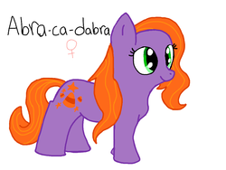 Size: 1024x768 | Tagged: safe, artist:icytherabbit1, abra-ca-dabra, g3, g4, female, g3 to g4, generation leap, solo