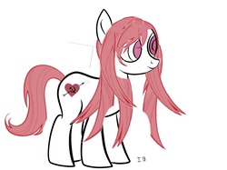 Size: 900x674 | Tagged: safe, oc, oc only, earth pony, pony, communism, female, mare, red hair, solo