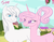 Size: 851x669 | Tagged: safe, artist:jowyb, princess cadance, shining armor, g4, eye contact, smiling, wip, younger