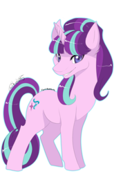 Size: 1421x1995 | Tagged: safe, artist:tomocreations, starlight glimmer, g4, the cutie map, female, s5 starlight, simple background, smiling, solo, transparent background