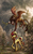 Size: 1279x2053 | Tagged: safe, artist:koviry, scorpan, sunset shimmer, pony, unicorn, g4, mountain, spruce tree, tree