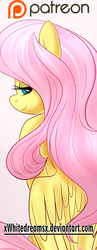 Size: 709x1829 | Tagged: safe, artist:xwhitedreamsx, fluttershy, g4, cropped, female, patreon, solo