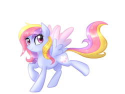 Size: 1024x768 | Tagged: safe, artist:le-poofe, oc, oc only, oc:glittering cloud, solo