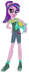 Size: 255x644 | Tagged: safe, artist:berrypunchrules, aria blaze, equestria girls, g4, my little pony equestria girls: friendship games, clothes, female, helmet, jeans, motorcross, ponytail, solo