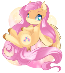 Size: 806x900 | Tagged: safe, artist:loyaldis, fluttershy, g4, blushing, female, heart eyes, looking at you, simple background, solo, transparent background, unshorn fetlocks, wingding eyes