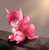 Size: 3003x3050 | Tagged: safe, artist:syazmeep, pinkie pie, g4, cute, full body, high res, looking back, sitting, solo