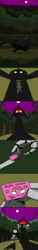 Size: 721x4742 | Tagged: safe, artist:trackpad mcderp, derpy hooves, pegasus, pony, g4, comic, female, flatwoods monster, forest, mare, night