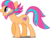 Size: 4000x3043 | Tagged: safe, artist:xebck, sour sweet, pony, equestria girls, g4, my little pony equestria girls: friendship games, cute, equestria girls ponified, female, freckles, happy, open mouth, ponified, simple background, smiling, solo, sourbetes, transparent background, vector