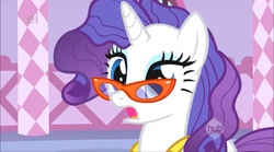 Size: 960x532 | Tagged: safe, screencap, rarity, g4, suited for success, exhausted, female, messy mane, solo