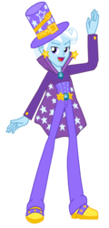 Size: 768x1600 | Tagged: safe, artist:ferrokiva, trixie, equestria girls, g4, my little pony equestria girls: rainbow rocks, equestria guys, male, rule 63, simple background, solo, transparent background, tristan, vector
