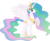 Size: 6540x5310 | Tagged: safe, artist:90sigma, princess celestia, alicorn, pony, g4, absurd resolution, female, mare, simple background, solo, transparent background, vector