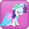 Size: 100x100 | Tagged: safe, artist:kero444, rarity, g4, animated, clothes, cute, dancing, dancity, female, solo