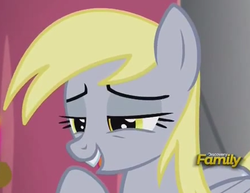 Size: 442x342 | Tagged: safe, edit, screencap, derpy hooves, pegasus, pony, g4, slice of life (episode), cropped, derp, faic, female, flameless fireworks, mare