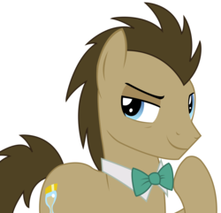 Size: 1741x1681 | Tagged: safe, artist:sketchmcreations, doctor whooves, time turner, earth pony, pony, g4, slice of life (episode), face, inkscape, male, simple background, smirk, solo, stallion, transparent background, vector