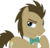 Size: 1741x1681 | Tagged: safe, artist:sketchmcreations, doctor whooves, time turner, earth pony, pony, g4, my little pony: friendship is magic, slice of life (episode), face, inkscape, male, simple background, smirk, solo, stallion, transparent background, vector