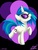 Size: 1536x2048 | Tagged: safe, artist:emr0304, dj pon-3, vinyl scratch, g4, female, lineless, solo