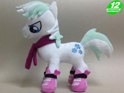 Size: 500x375 | Tagged: safe, artist:onlyfactory, double diamond, g4, the cutie map, 12 inches, bootleg, irl, photo, plushie