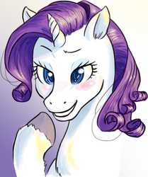 Size: 663x794 | Tagged: safe, artist:painguinlord, rarity, g4, blushing, hooves, unshorn fetlocks