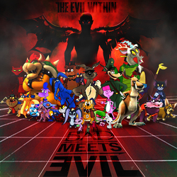 Size: 600x600 | Tagged: safe, artist:yugioh1985, angel bunny, discord, aardvark, bear, cat, coyote, crocodile, dog, draconequus, fox, kangaroo, poodle, rabbit, robot, snake, g4, 101 dalmatians, 101 dalmatians 2: patch's london adventure, an american tail, an american tail: the mystery of the night monster, animal, animatronic, antagonist, antitoon, azrael, beastly, blue aardvark, bowser, bugsly's adventures in furtown, captain crocodile, care bears, courage the cowardly dog, crossover, cy sly, dark end, doggymon, dora the explorer, five nights at freddy's, freddy fazbear, invader zim, joey (the penguins of madagascar), katz, kid vs kat, lil' lightning, madame mousey, male, ovide and the gang, plankton, robin hood, smurfs, spongebob squarepants, stitch!, super mario bros., swiper the fox, the ant and the aardvark, the evil within, the penguins of madagascar, the smurfs, tom and jerry, tom cat, xander coyote, zim