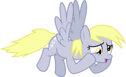 Size: 6801x4125 | Tagged: safe, artist:masem, derpy hooves, pegasus, pony, slice of life (episode), .ai available, absurd resolution, female, mare, simple background, solo, transparent background, vector, worried