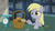 Size: 1279x712 | Tagged: safe, screencap, derpy hooves, pegasus, pony, g4, slice of life (episode), female, food, mare, meme, muffin, youtube caption