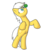 Size: 1000x1000 | Tagged: safe, artist:tastypony, sunny daze, pony, g4, balancing, ball, bipedal, ponies balancing stuff on their nose