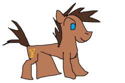 Size: 715x476 | Tagged: safe, doctor whooves, time turner, earth pony, pony, g4, male, ms paint, solo, stallion