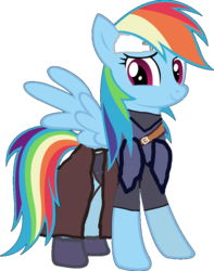 Size: 794x1006 | Tagged: safe, artist:themushroomvestal, rainbow dash, g4, clothes, cosplay, female, grolla seyfarth, rosenkreuzstilette, solo