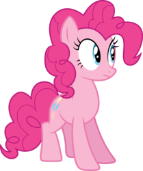 Size: 7000x8366 | Tagged: safe, artist:dipi11, pinkie pie, bats!, g4, absurd resolution, female, simple background, solo, transparent background, vector