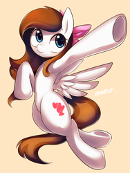 Size: 1705x2273 | Tagged: safe, artist:maren, oc, oc only, oc:akira, armpits, happy, solo, underhoof