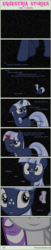 Size: 1004x4917 | Tagged: safe, artist:estories, twilight velvet, oc, oc:silverlay, original species, umbra pony, comic:seeds of darkness, g4, comic