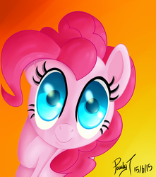 Size: 2000x2265 | Tagged: safe, artist:paulyt7, pinkie pie, g4, cute, female, high res, looking at you, smiling, solo