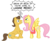 Size: 900x744 | Tagged: safe, artist:evaxilth, caramel, fluttershy, g4, carashy, handbag, yandere, yandereshy, you're going to love me