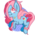 Size: 1024x1025 | Tagged: safe, artist:shootingstarsentry, oc, oc only, oc:blood moon, bat pony, pony, heart eyes, simple background, solo, transparent background, wingding eyes