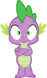 Size: 2179x3557 | Tagged: safe, artist:porygon2z, spike, g4, high res, male, simple background, solo, transparent background, vector