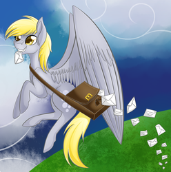 Size: 968x977 | Tagged: safe, artist:iraincloud, derpy hooves, pegasus, pony, g4, female, mare, solo